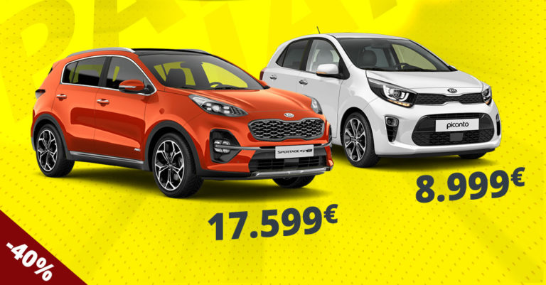 Nova KIA do 40% ceneje