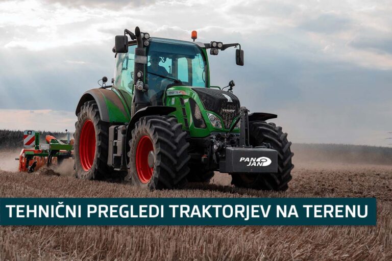 Tehnični pregled traktorjev na terenu 2022
