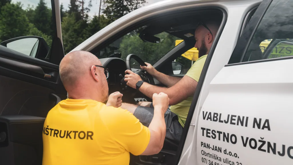 Damijan, stranka avtohiše Pan Jan in inštruktor varne vožnje na Vranskem