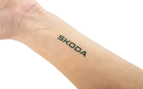 Logotip škoda tattoo