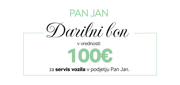 Pan Jan Darilni bon - 100 EUR