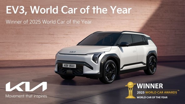 KIA EV3 je osvojila naziv svetovni avto leta 2025
