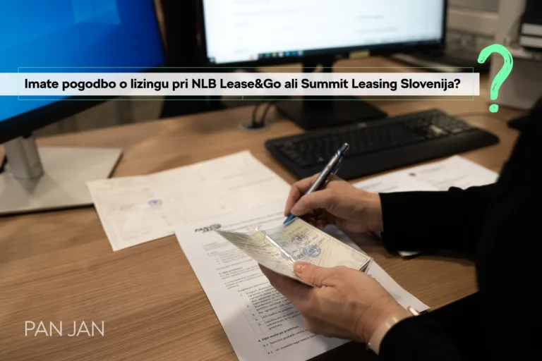 Imate pogodbo o lizingu pri NLB Lease&Go ali Summit Leasing Slovenija?