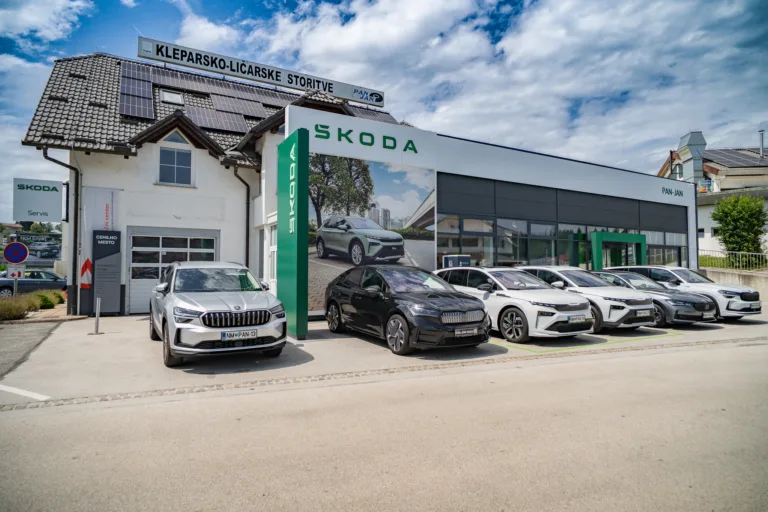 PRODAJA VOZIL ŠKODA V PODJETJU PAN JAN