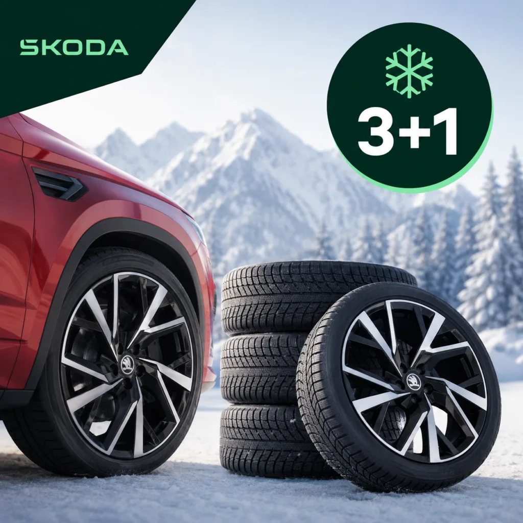 Zimski kompleti koles Škoda