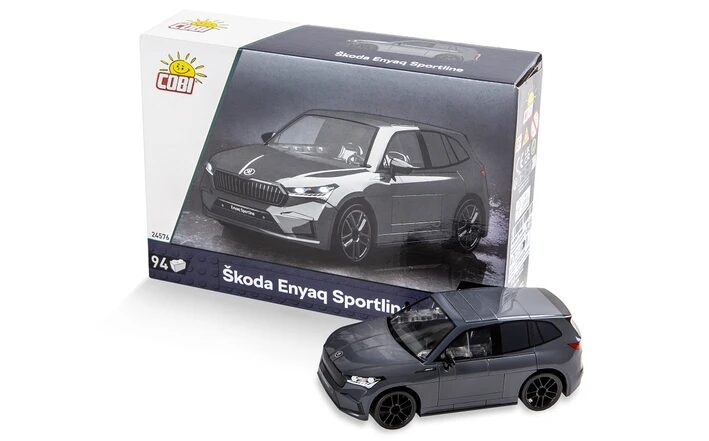 Škoda Enyaq Sportline, sestavljivi model 1 : 35