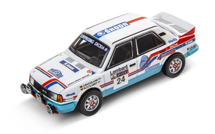 Škoda 130 LR Rally, zbirateljski komplet 4 modelov 1 : 64 - slika 5
