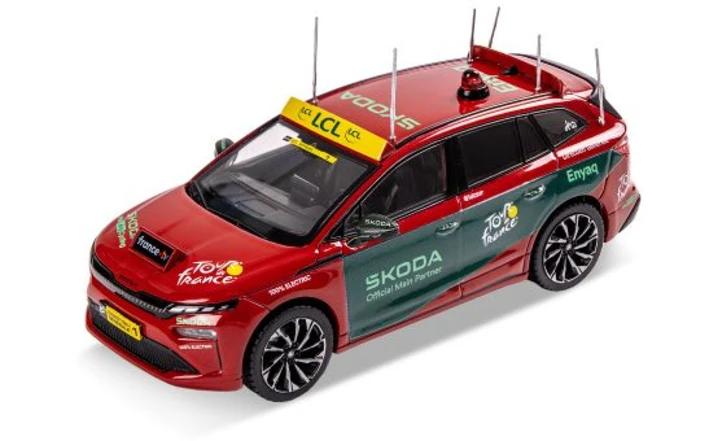Škoda Enyaq FL TdF, model avtomobila 1 : 43 - slika 2