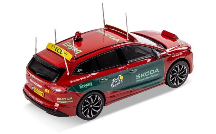 Škoda Enyaq FL TdF, model avtomobila 1 : 43 - slika 3