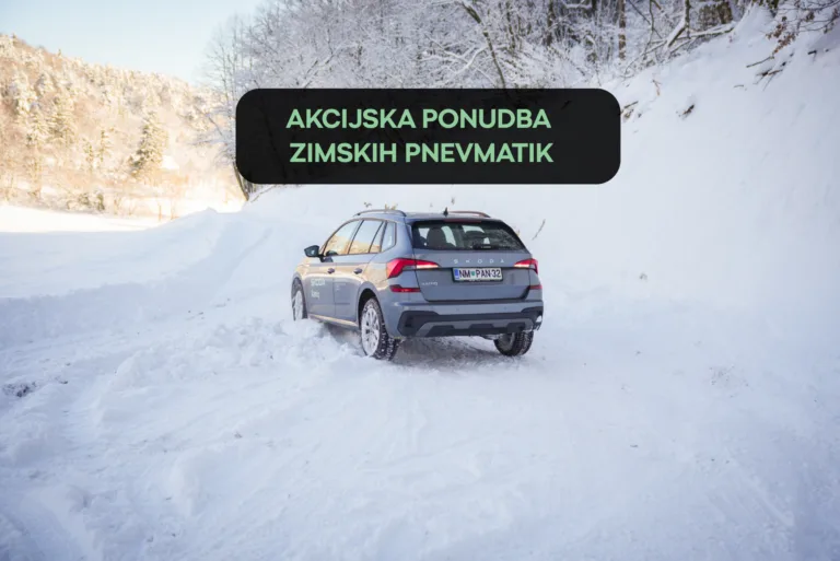 AKCIJSKA PONUDBA ZIMSKIH PNEVMATIK 2026/27 ZA VSA VOZILA